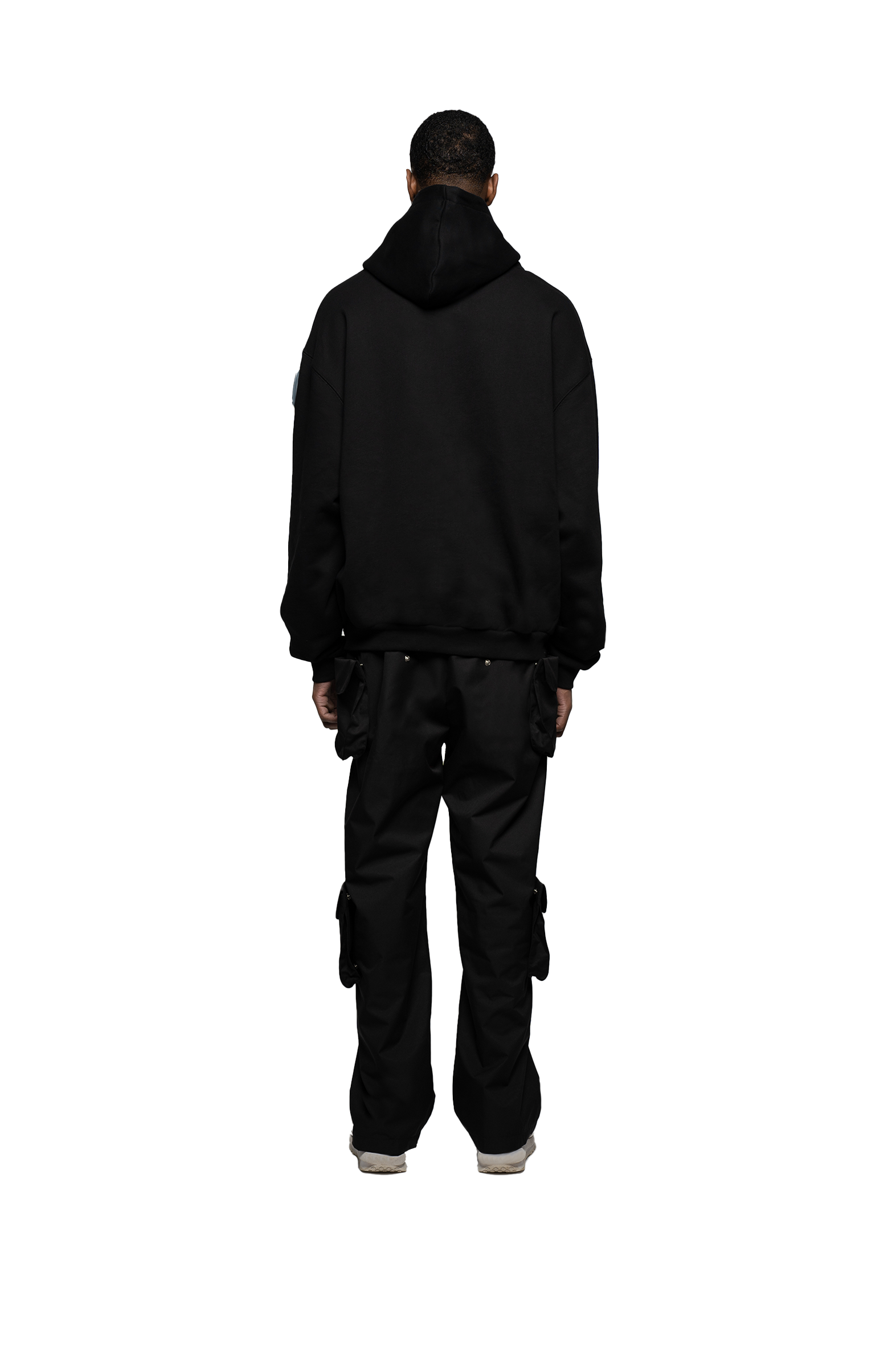 Hoodie Terry Clo. Logo - Black