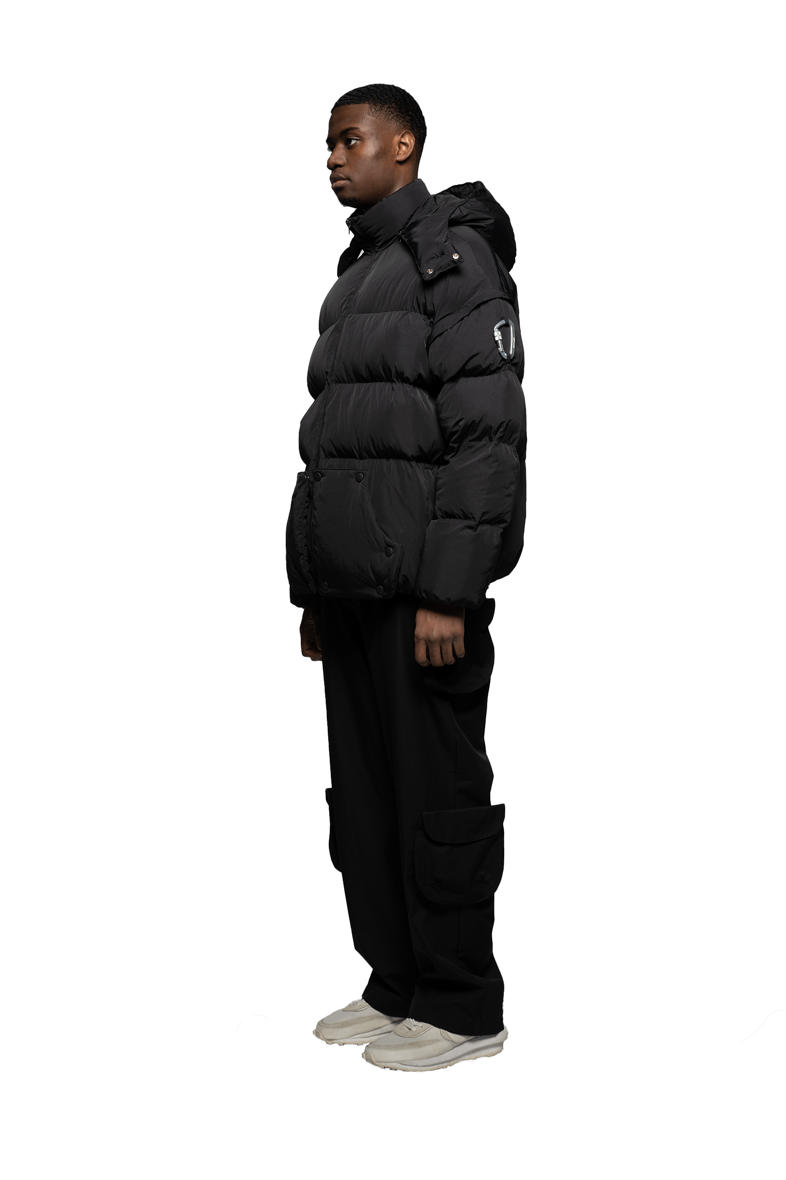 Functional Puffer Vest/Jacket - Black