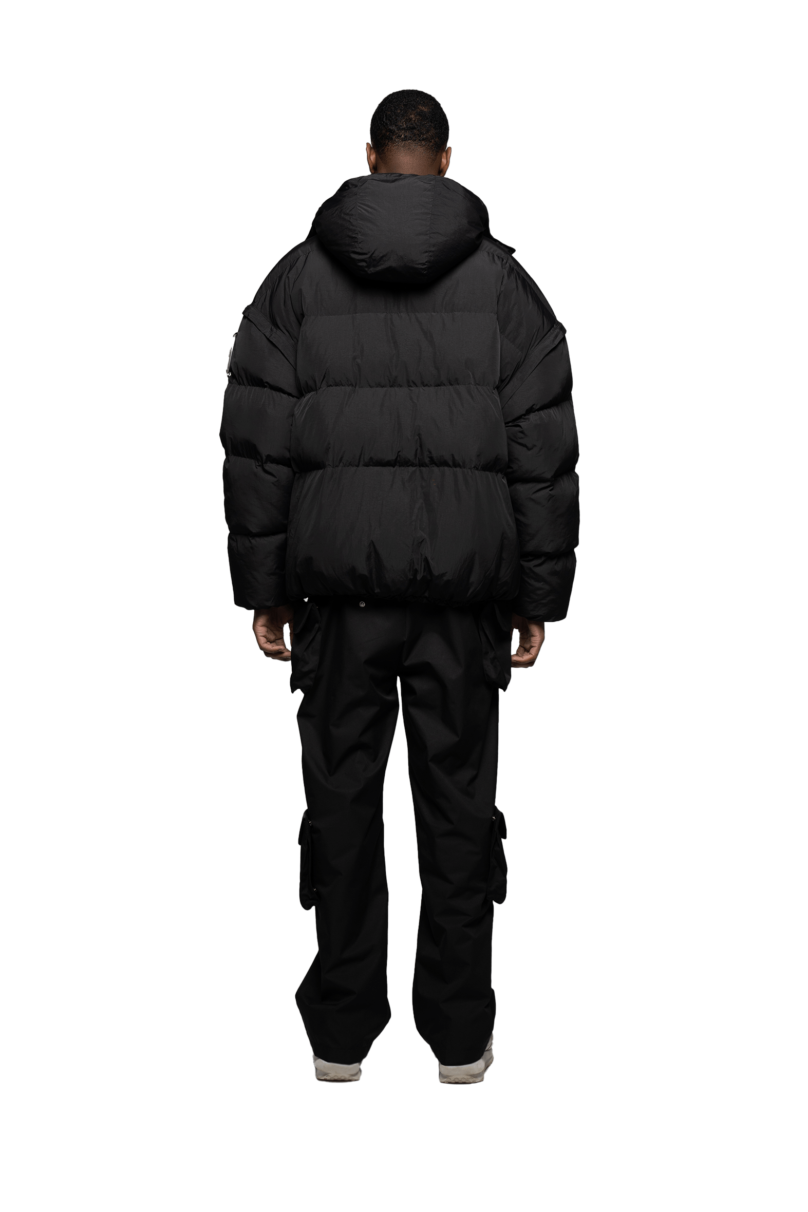 Functional Puffer Vest/Jacket - Black