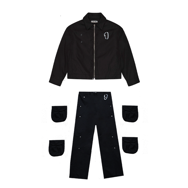Wind Jacket + Cargo Pant Set