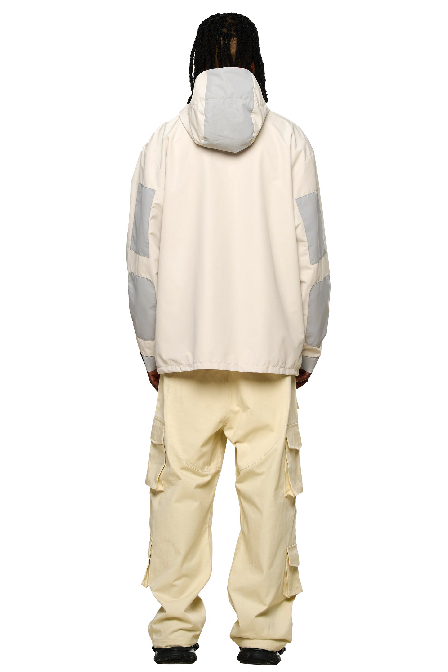 Waterproof Tech Shell Jacket - Grey Beige