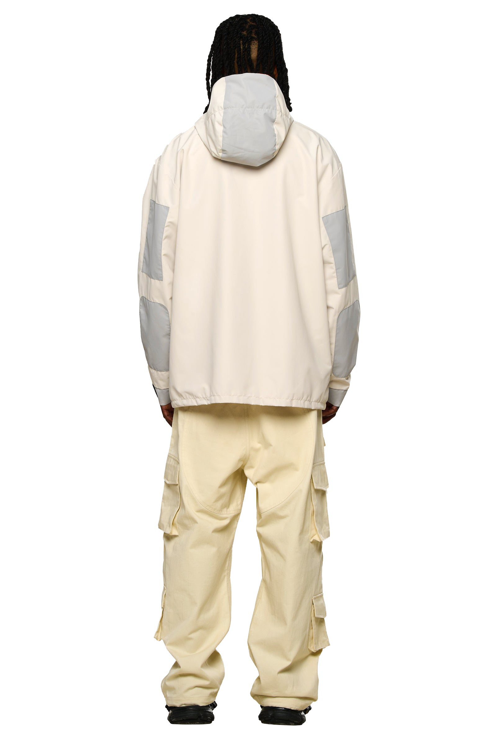 Waterproof Tech Shell Jacket - Grey Beige