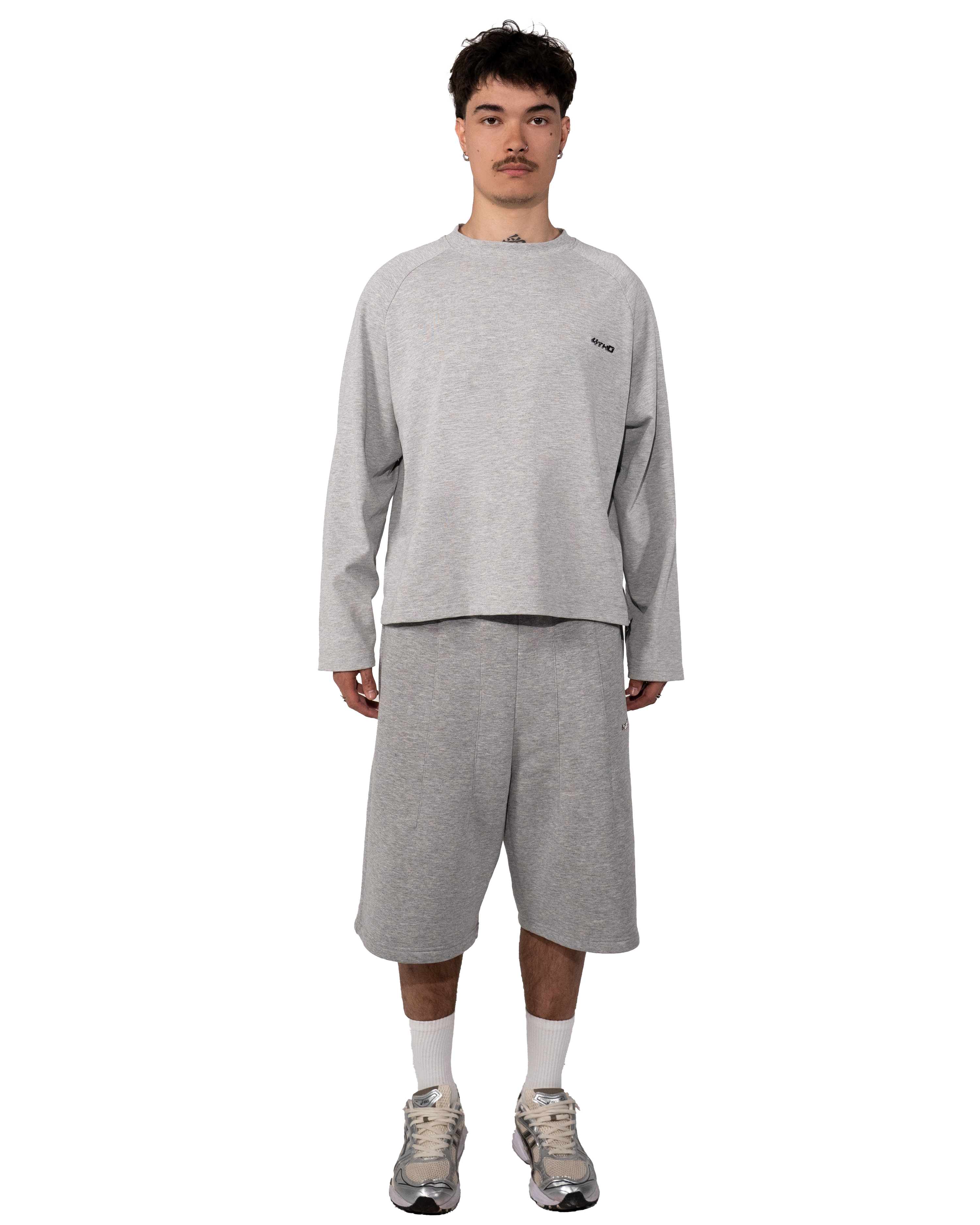 Longsleeve- Grey Melange
