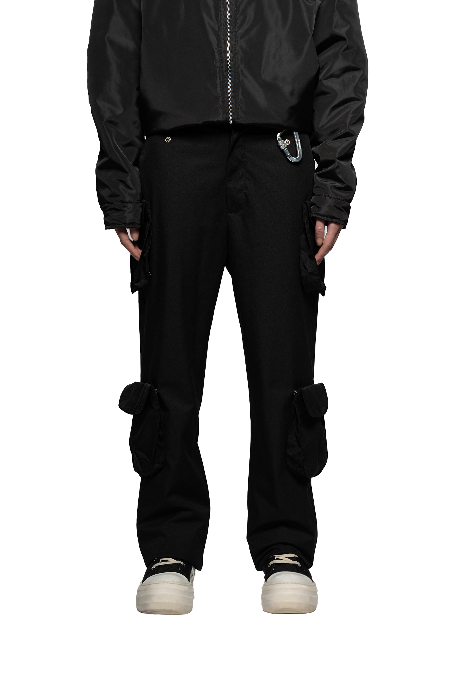 Functional Pockets Cargo - Black
