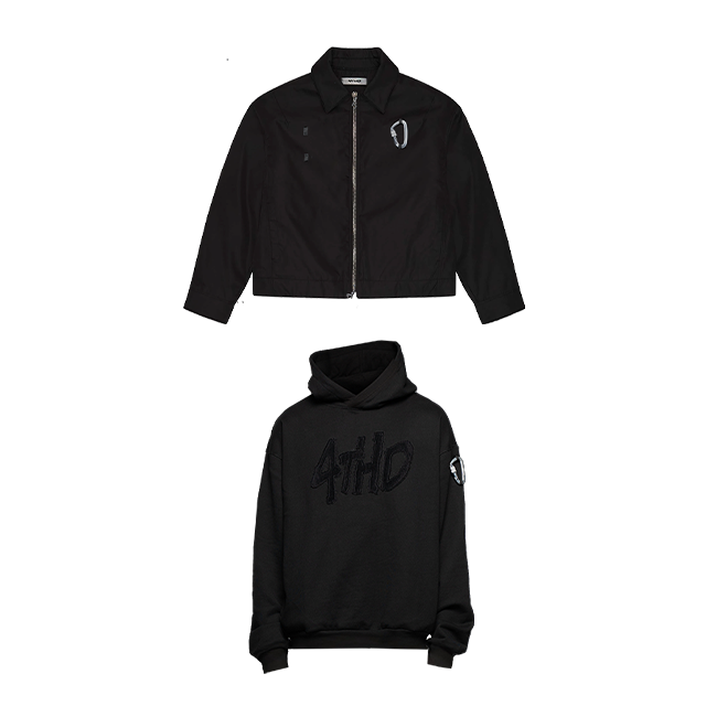 Wind Jacket + Hoodie Set