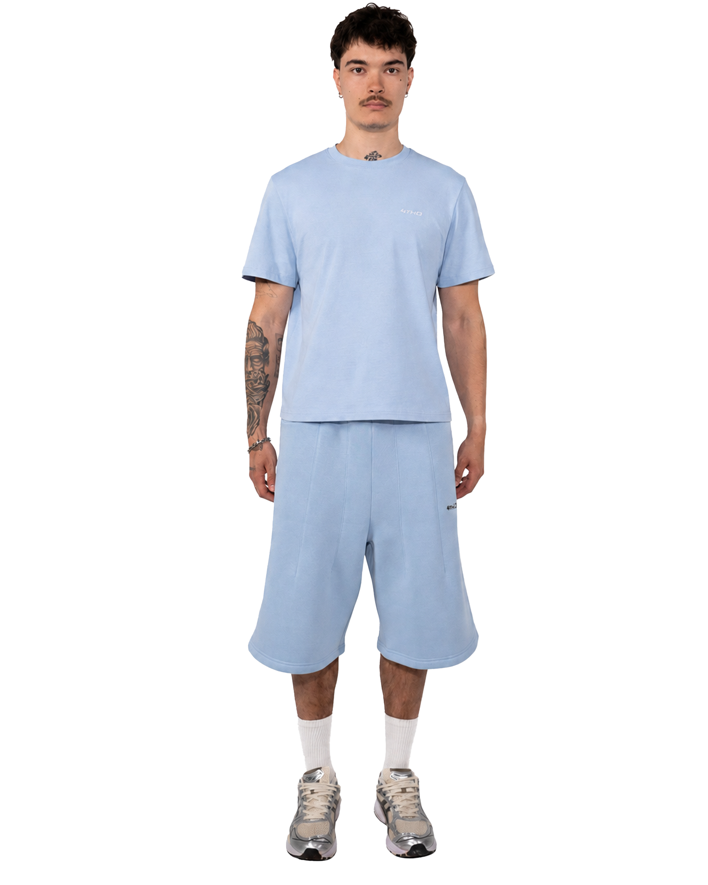 Slim Fit Tee - Sky Blue
