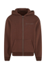 Colors Zip Hoodie - Mocha