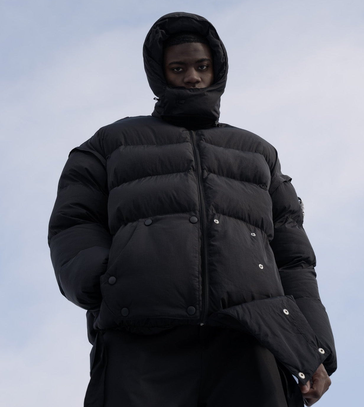 Puffer Jacket + Beanie Set