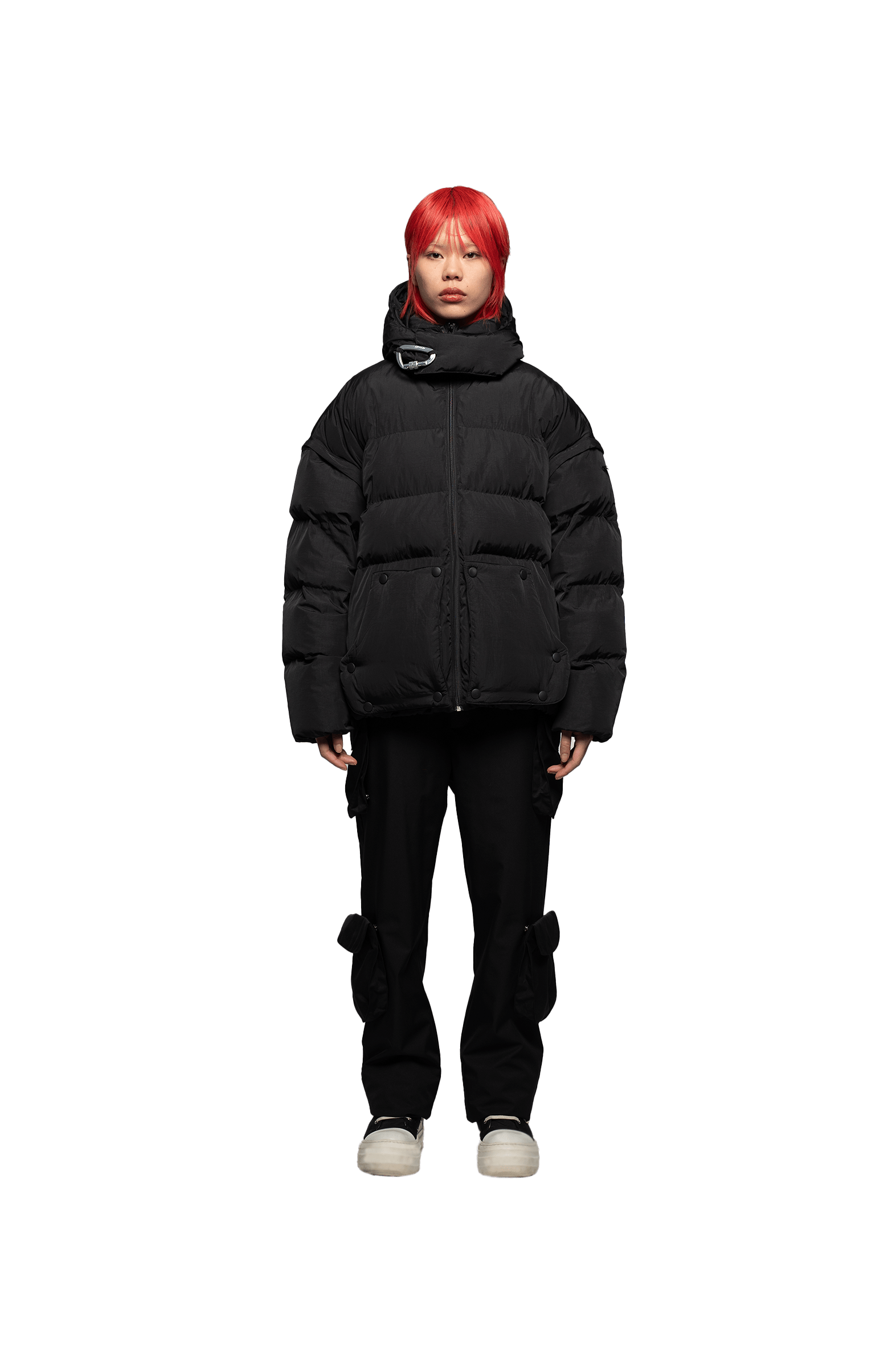 Functional  Puffer Vest/Jacket - Black