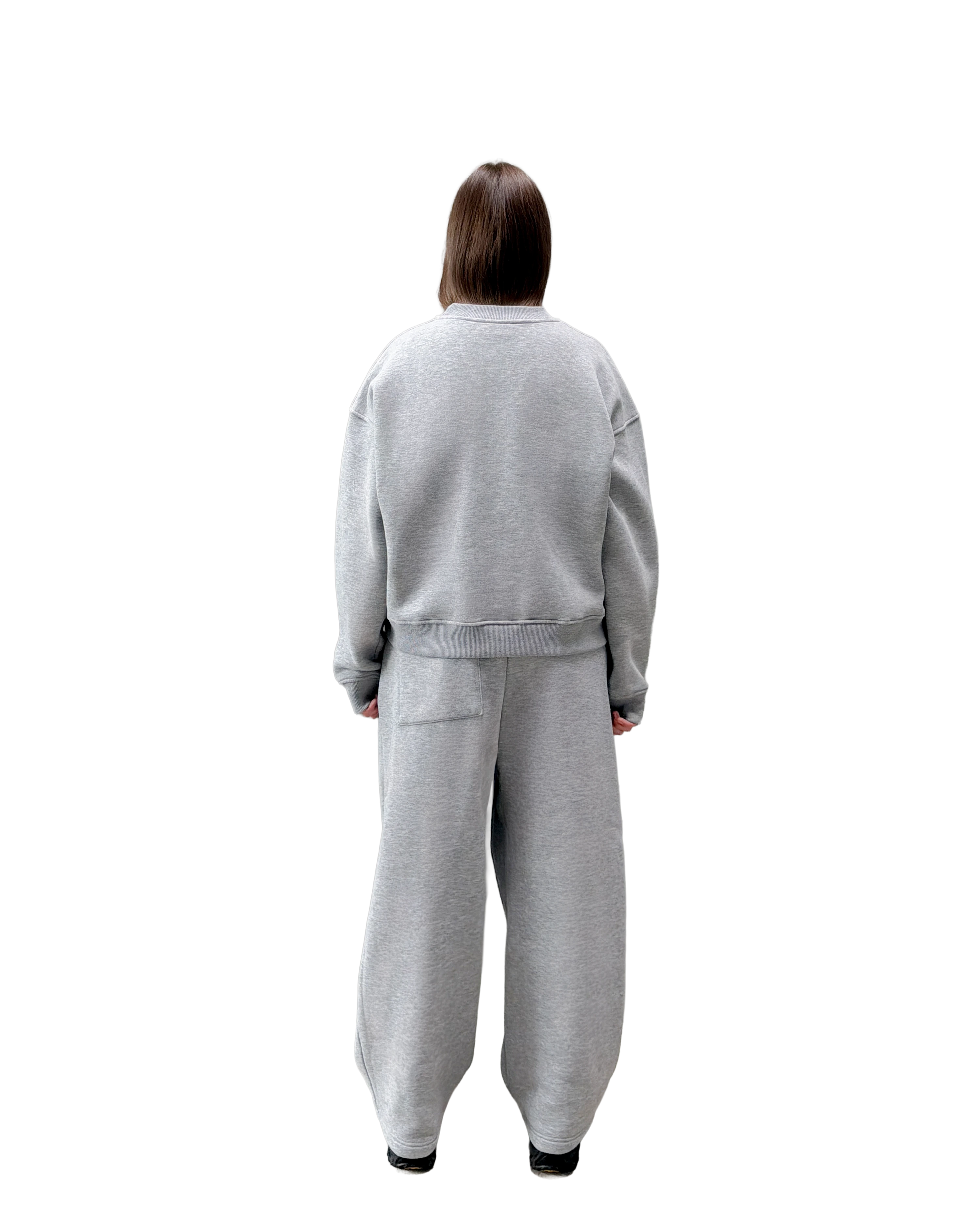 Crewneck - Grey Melange