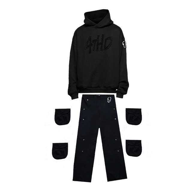 Hoodie + Cargo Pant Set