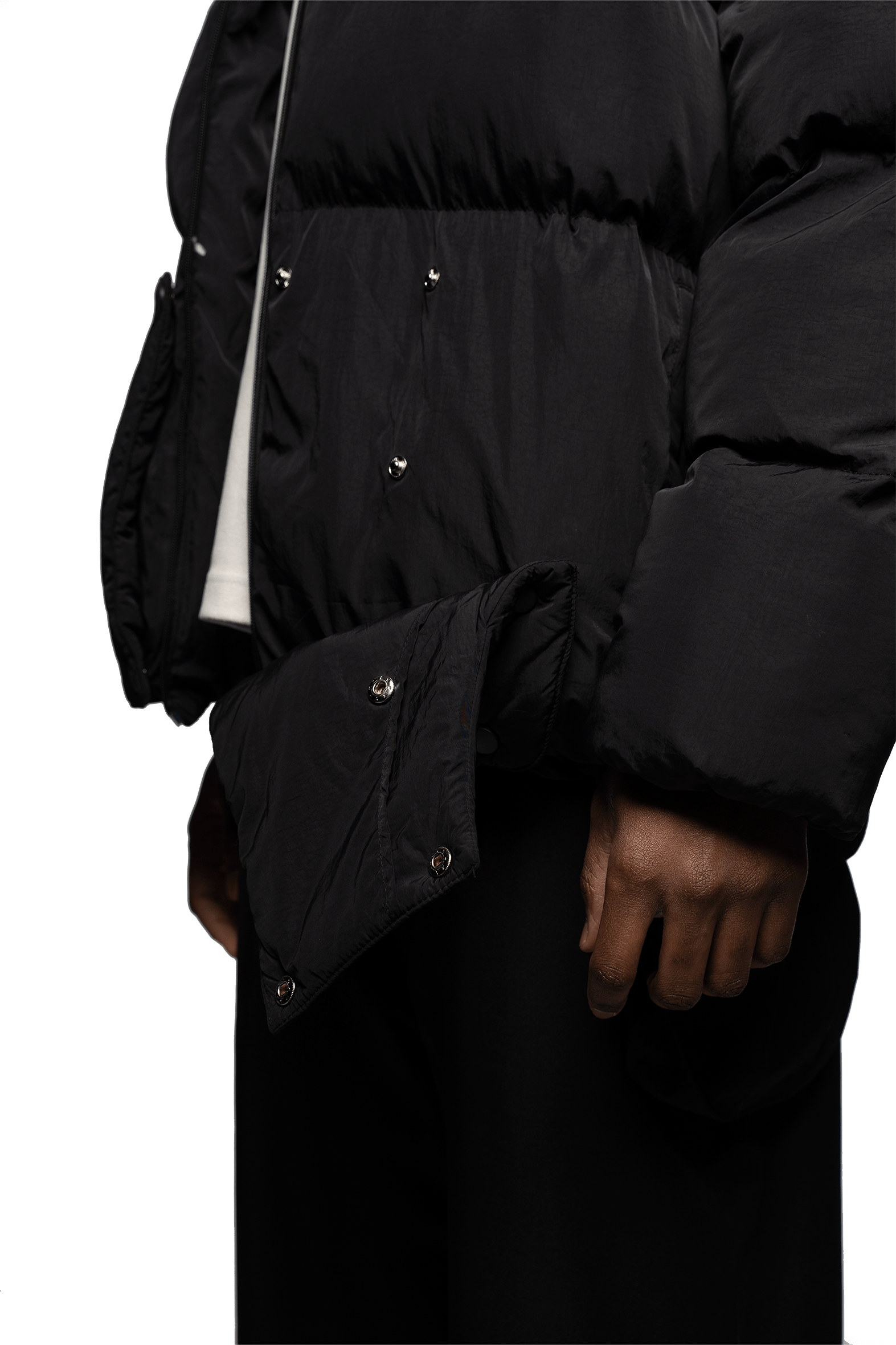 Functional  Puffer Vest/Jacket - Black
