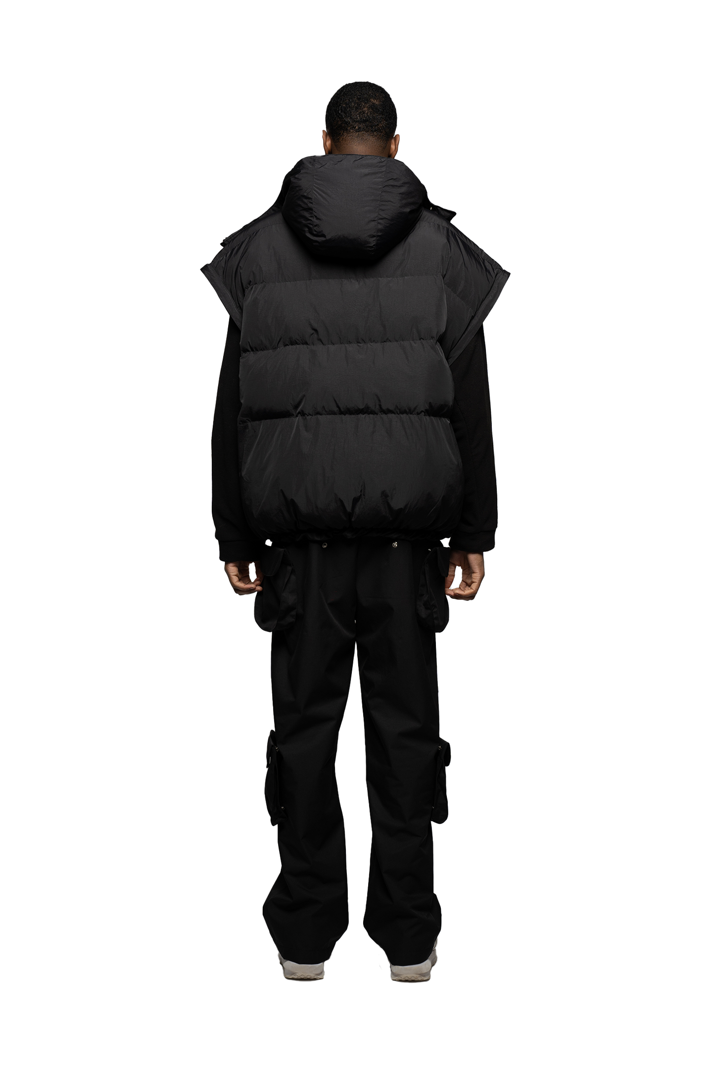 TYPE 0001: Functional  Puffer Vest/Jacket - Black