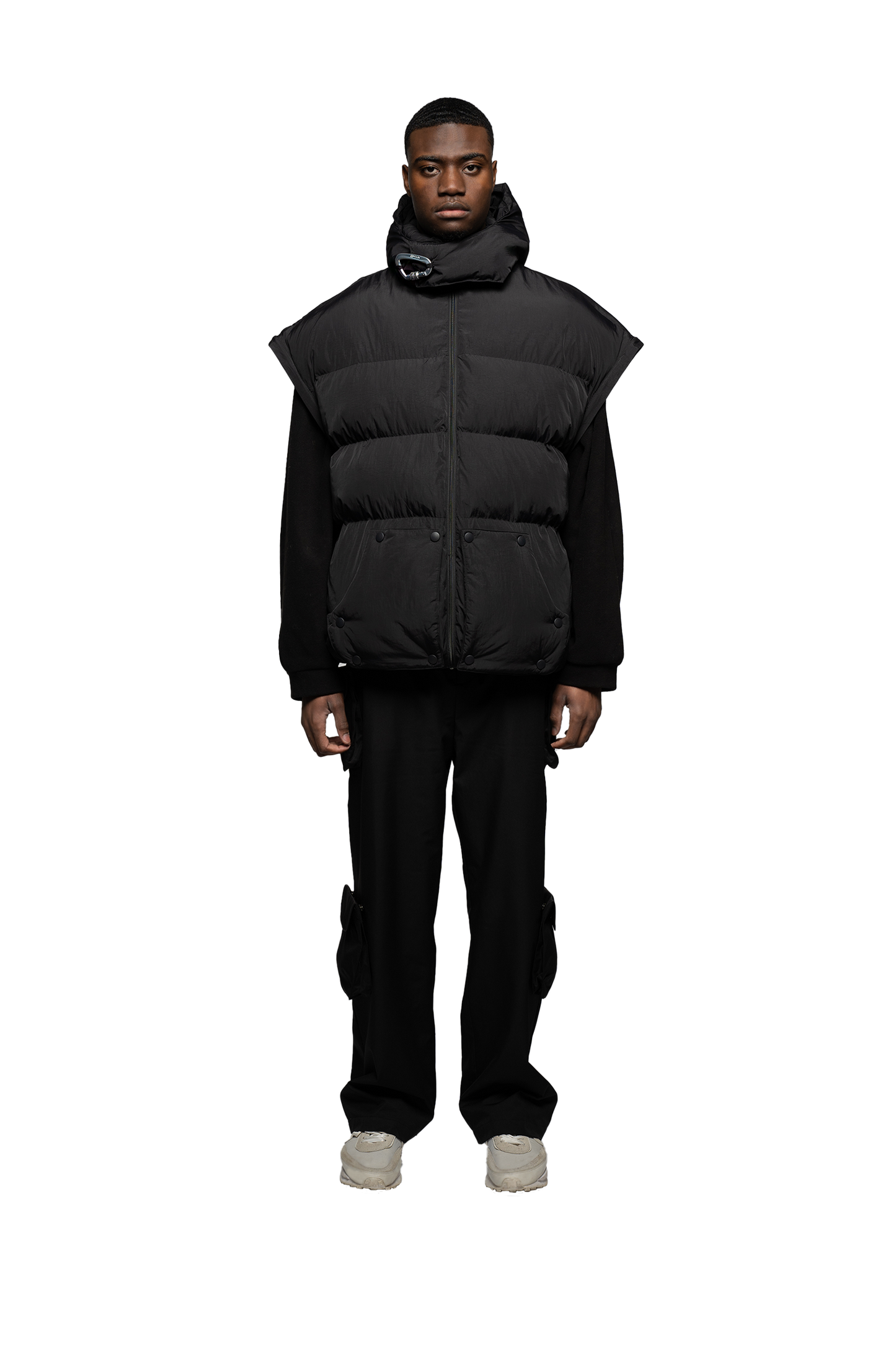 TYPE 0001: Functional  Puffer Vest/Jacket - Black